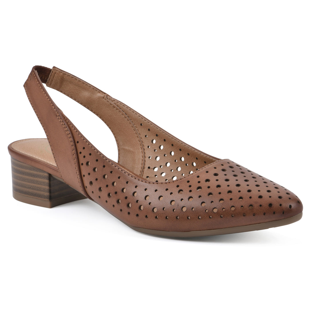 Boronic Slingback Heel