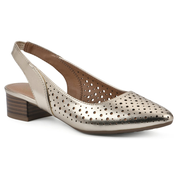 Boronic Slingback Heel