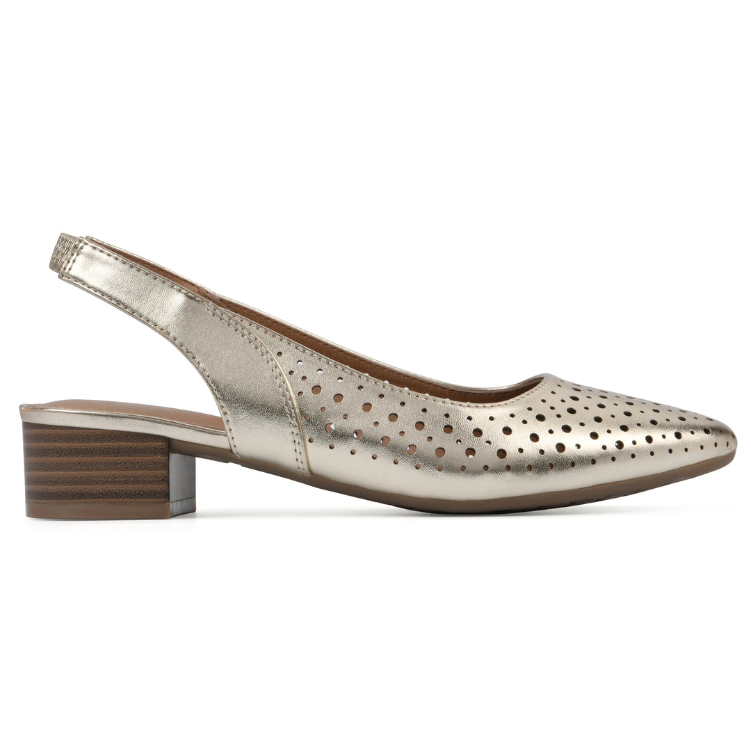 Boronic Slingback Heel