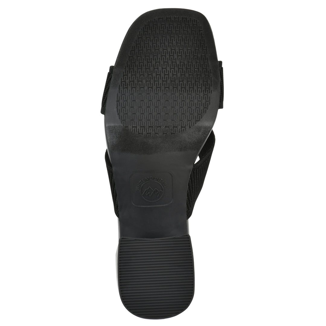 Milled Heeled Sandal