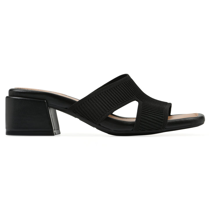 Milled Heeled Sandal