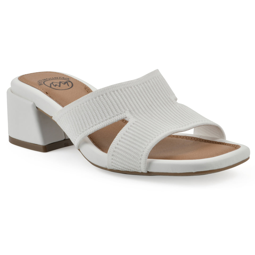 Milled Heeled Sandal