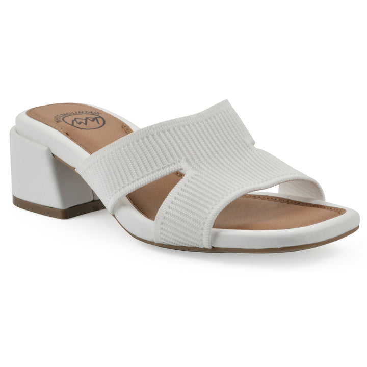 Milled Heeled Sandal