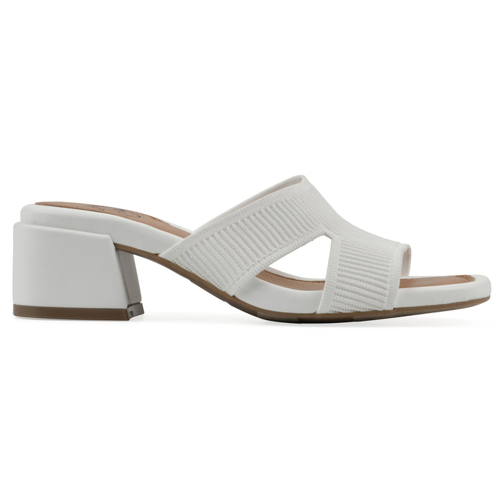 Milled Heeled Sandal