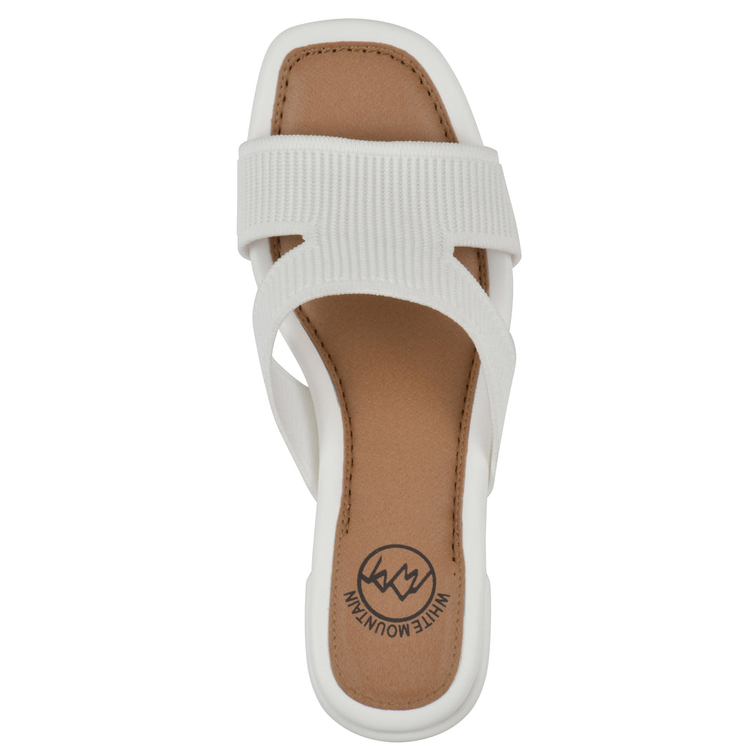 Milled Heeled Sandal
