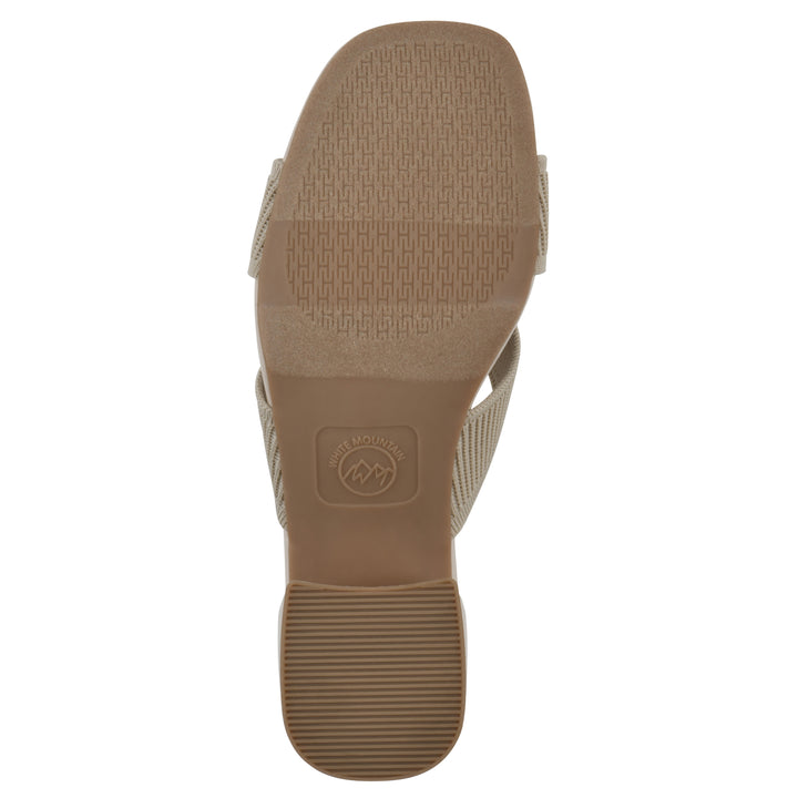 Milled Heeled Sandal