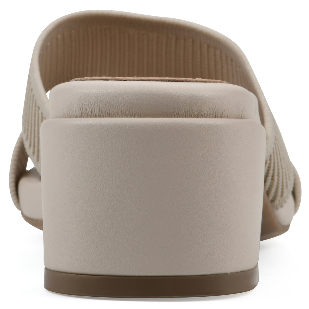 Milled Heeled Sandal