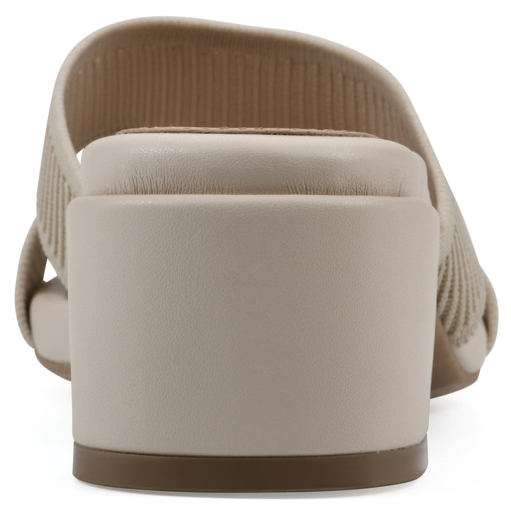 Milled Heeled Sandal