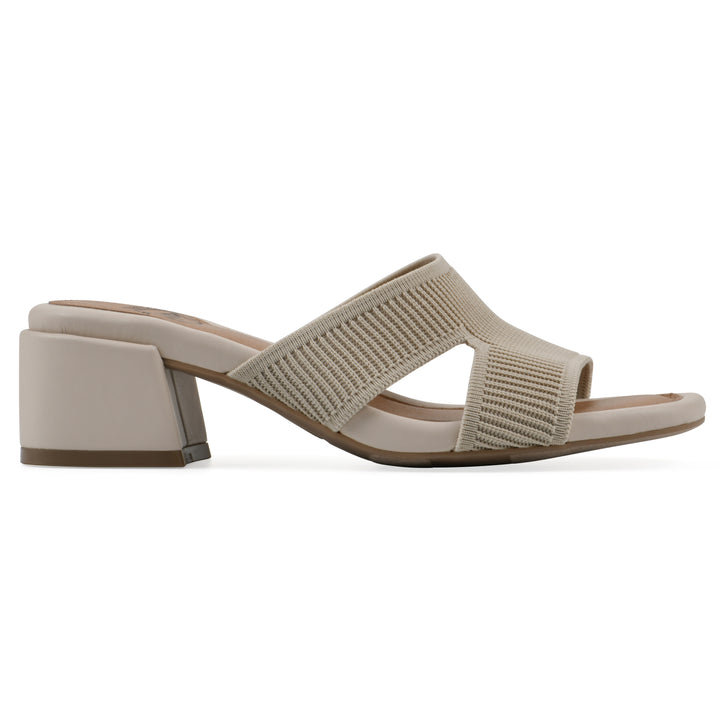 Milled Heeled Sandal