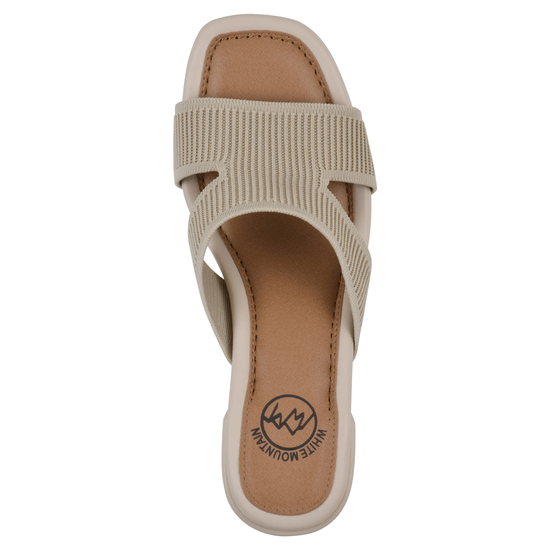Milled Heeled Sandal