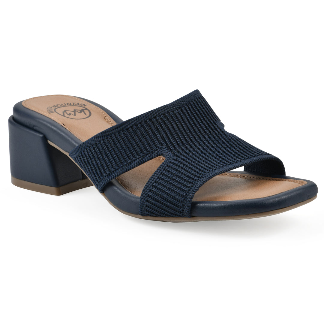 Milled Heeled Sandal
