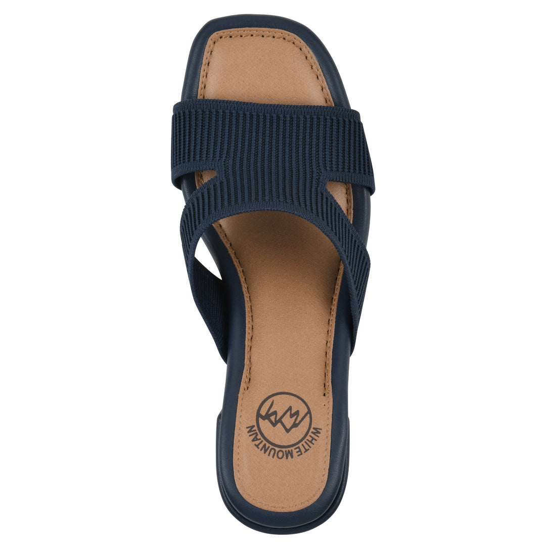 Milled Heeled Sandal