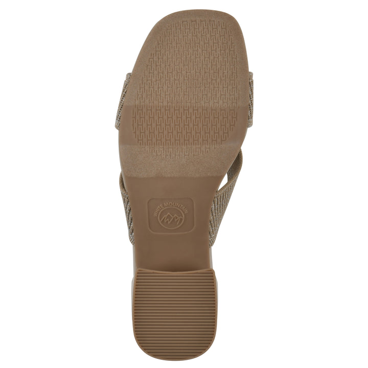 Milled Heeled Sandal