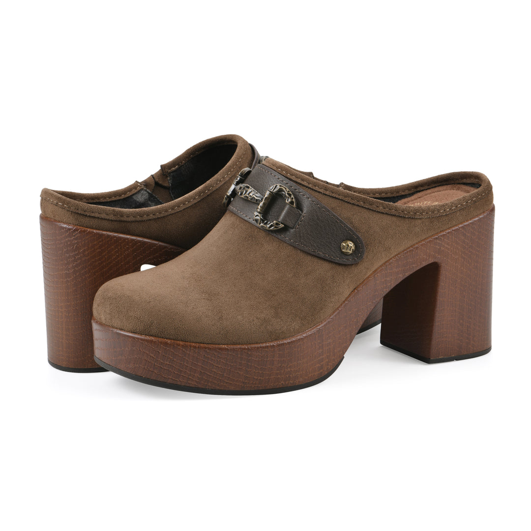 Barleys Heeled Clog