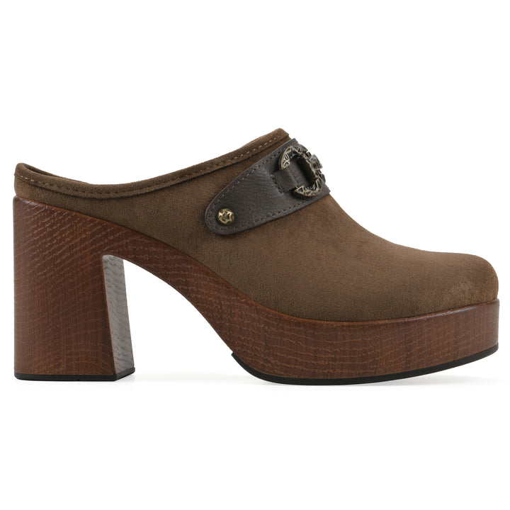 Barleys Heeled Clog