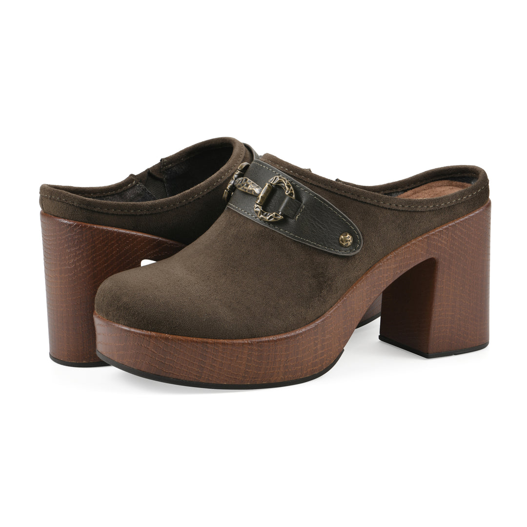Barleys Heeled Clog