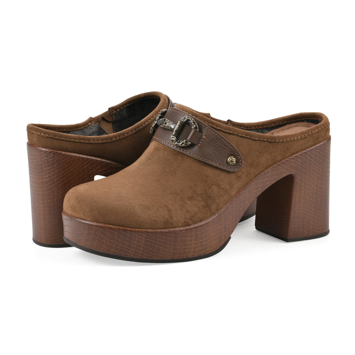 Barleys Heeled Clog