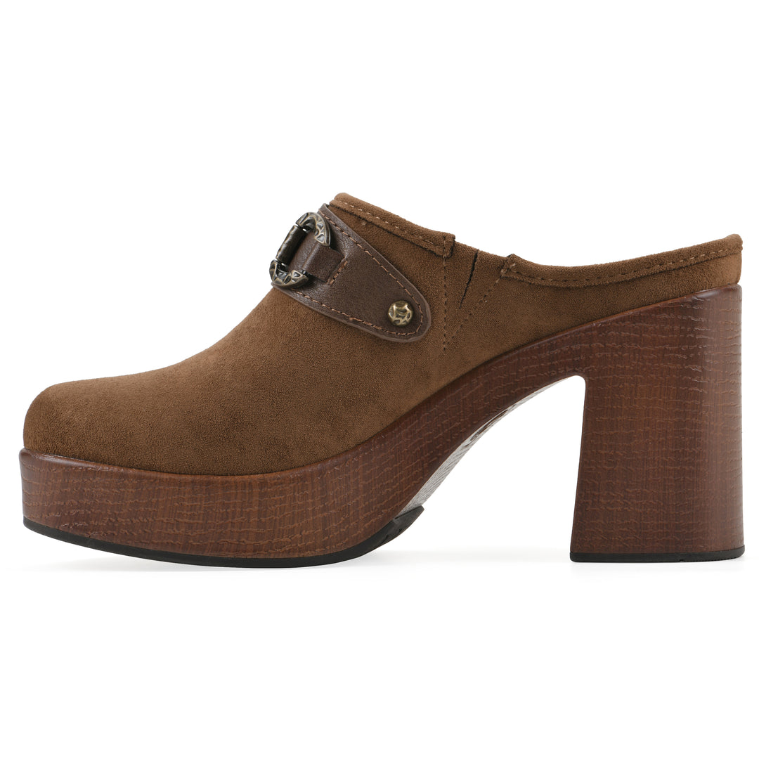 Barleys Heeled Clog